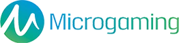 Microgaming logo for live casino games.